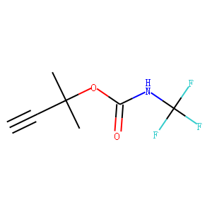 Carbamic acid, (trifluoromethyl)-, 1,1-dimethyl-2-propynyl ester (9CI)