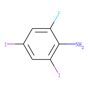 2,4-diiodo-6-fluoroaniline