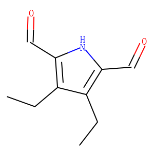 1H-Pyrrole-2,5-dicarboxaldehyde,3,4-diethyl-(9CI)