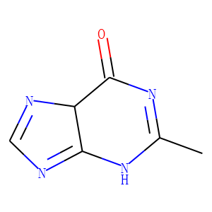 6H-Purin-6-one, 1,5-dihydro-2-methyl- (9CI)