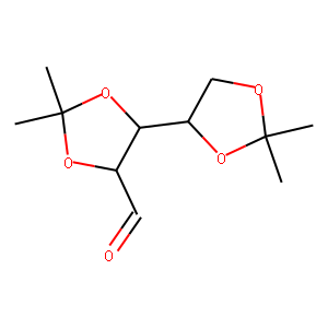 (4S)-2,2-Dimethyl-5β-[(4R)-2,2-dimethyl-1,3-dioxolane-4β-yl]-1,3-dioxolane-4α-carbaldehyde
