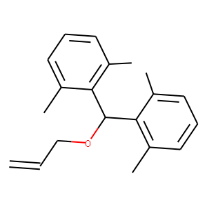 Benzene, 1,1/'-[(2-propenyloxy)methylene]bis[2,6-dimethyl- (9CI)