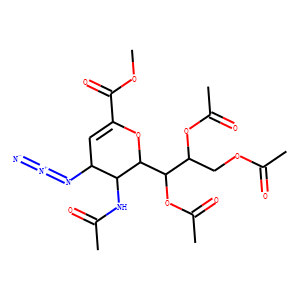 Zanamivir Azide Triacetate Methyl Ester