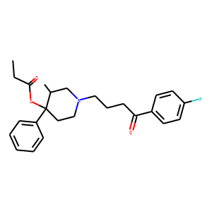 1-(3-(4-fluorobenzoyl)propyl)-3-methyl-4-phenyl-4-propionoxypiperidine