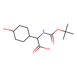 (R)-2-(TERT-BUTOXYCARBONYLAMINO)-2-((1R,4R)-4-HYDROXYCYCLOHEXYL)ACETIC ACID