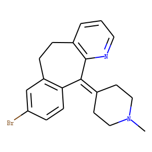 8-Deschloro-8-bromo-N-methyl Desloratadine