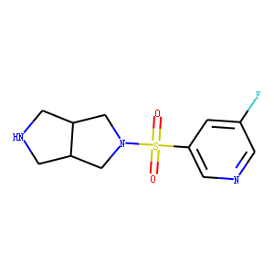 2-(5-fluoropyridin-3-ylsulfonyl)octahydropyrrolo[3,4-c]pyrrole