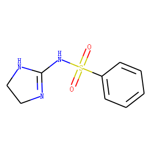 Benzenesulfonamide, N-2-imidazolin-2-yl- (7CI,8CI)