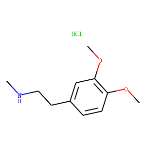 3,4-Dimethoxy-N-methylphenethylamine hydrochloride