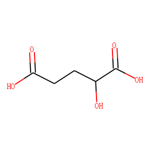 (2S)-2-hydroxypentanedioic acid