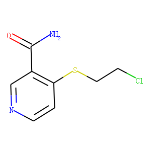 4-(2-Chloroethylthio)nicotinamide