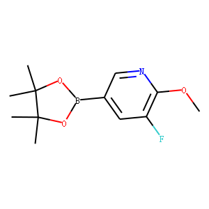 5-FLUORO-6-METHOXYPYRIDINE-3-BORONIC ACID PINACOL ESTER