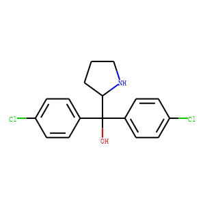 BIS(P-CHLOROPHENYL)-(2R)PYRROLIDINE METHANOL