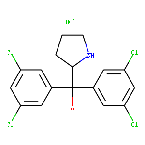 (R)-A,A-BIS(3,5-DICHLOROPHENYL)-2-PYRROLIDINEMETHANOL HYDROCHLORIDE