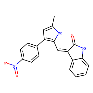 (Z)-3-((5-methyl-3-(4-nitrophenyl)-1H-pyrrol-2-yl)methylene)indolin-2-one