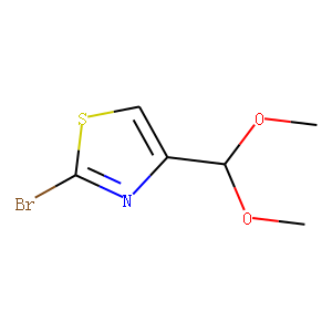 2-Bromo-4-(dimethoxymethyl)-1,3-thiazole