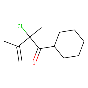 3-Buten-1-one, 2-chloro-1-cyclohexyl-2,3-dimethyl- (9CI)