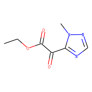 Ethyl 2-(2-Methyl-[1,2,4]-Triazol-3-yl)-2-oxoacetate