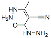 2-Butenoic  acid,  2-cyano-3-hydrazino-,  hydrazide  (9CI)