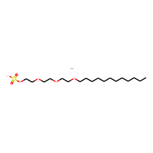 sodium 2-[2-[2-(dodecyloxy)ethoxy]ethoxy]ethyl sulphate