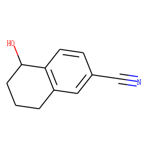 5-hydroxy-5,6,7,8-tetrahydronaphthalene-2-carbonitrile