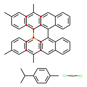 Chloro[(R)-(+)-2,2/'-bis(di-p-tolylphosphino)-1,1/'-binaphthyl](p-cymene)ruthenium(II)chloride