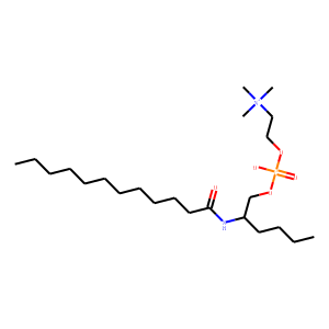 2-dodecanoylamino-1-hexanolphosphocholine