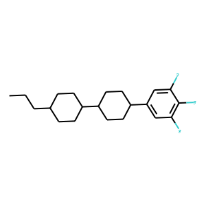 1,2,3-Trifluoro-5-[(trans,trans)-4'-propyl[1,1'-bicyclohexyl]-4-yl]benzene