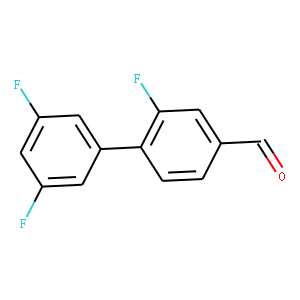 2,3',5'-Trifluoro-[1,1'-biphenyl]-4-carbaldehyde