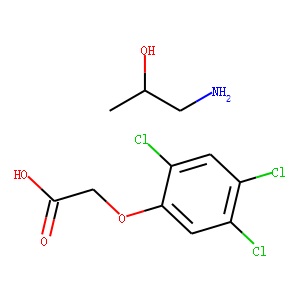 1-aminopropan-2-ol: 2-(2,4,5-trichlorophenoxy)acetic acid