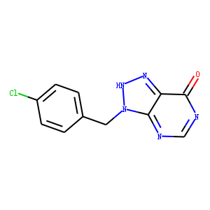 3-(4-chlorobenzyl)-3H-[1,2,3]triazolo[4,5-d]pyrimidin-7-ol