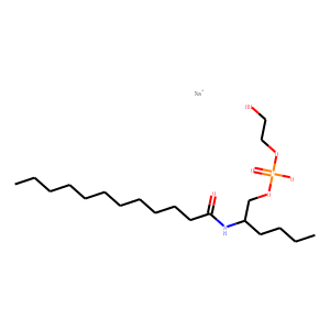 2-dodecanoylamino-1-hexanolphosphoglycol