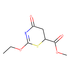 4H-1,3-Thiazine-6-carboxylicacid,2-ethoxy-5,6-dihydro-4-oxo-,methylester(9CI)