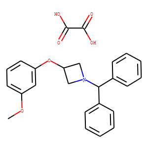 1-(DIPHENYLMETHYL)-3-(3-METHOXYPHENOXY)-AZETIDINE OXALATE