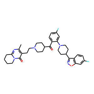 3-[2-[4-[4-Fluoro-2-[4-(6-fluoro-1,2-benzisoxazol-3-yl)piperidin-1-yl]benzolyl]piperidin-1-yl]ethyl-