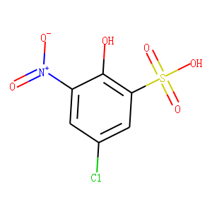 4-Chloro-2-nitrophenol-6-sulfonic acid