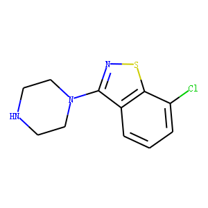 7-Chloro-3-(piperazin-1-yl)benzol[d]isothiazole