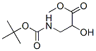 Propanoic acid, 3-[[(1,1-dimethylethoxy)carbonyl]amino]-2-hydroxy-, methyl