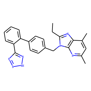  2-Ethyl-5,7-dimethyl-3-[2'-(1H-tetrazole-5-yl)biphenyl-4-ylmethyl]-3H-imidazo[4,5-b]pyridine