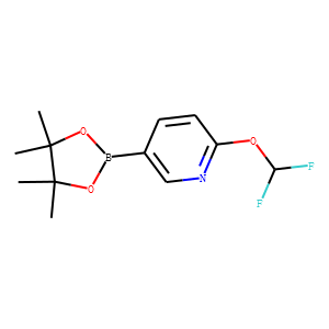 2-(difluoromethoxy)-5-(4,4,5,5-tetramethyl-1,3,2-dioxaborolan-2-yl)pyridine