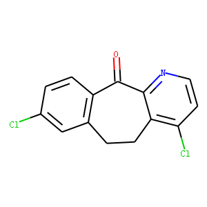 4,8-Dichloro-5,6-dihydro-11H-benzo[5,6]cyclohepta[1,2-b]pyridin-11-one(Loratadine Impurity)