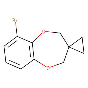 6-Bromo-2,4-dihydrospiro[1,5-benzodioxepine-3,1/'-cyclopropane]