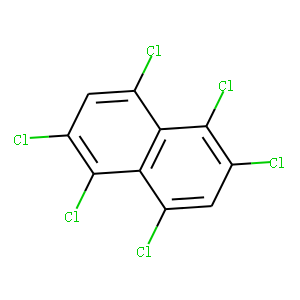1,2,3,4,5,6-Hexachloronaphthalene