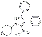 1-(tetrahydro-2H-pyran-4-yl)-3,4-diphenyl-1H-pyrazol-5-carboxylic acid