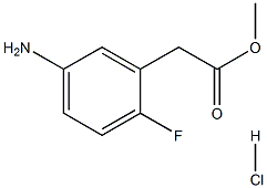5-AMino-2-fluoro-benzeneacetic acid Methyl ester HCl