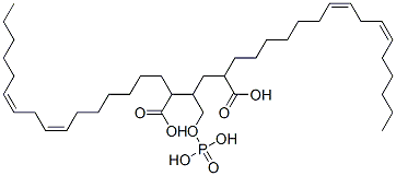 1-[(phosphonooxy)methyl]ethane-1,2-diyl bis[(9Z,12Z)-octadeca-9,12-dienoate]