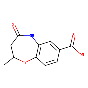 2-Methyl-4-oxo-2,3,4,5-tetrahydro-1,5-benzoxazepine-7-carboxylic acid