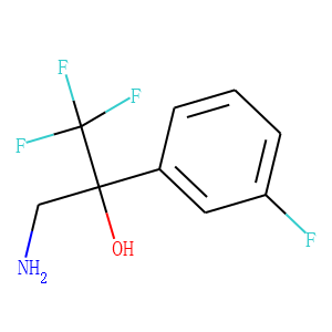3-AMino-1,1,1-trifluoro-2-(3-fluorophenyl)propan-2-ol
