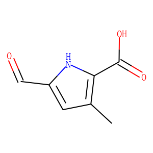 1H-Pyrrole-2-carboxylic acid, 5-formyl-3-methyl- (9CI)