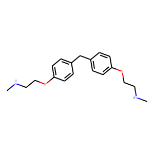 bis(4-(2-methylaminoethoxy)phenyl)methane
